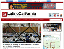 Tablet Screenshot of latinocalifornia.com